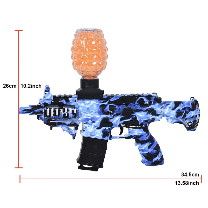 Super metralhadora elétrica de gel com contas de água para crianças, pistola automática Splatter Ball, presentes para crianças e adultos, 40000 Plus Blaster, M416